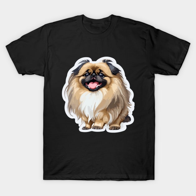 I love Pekingese T-Shirt by allaboutfur